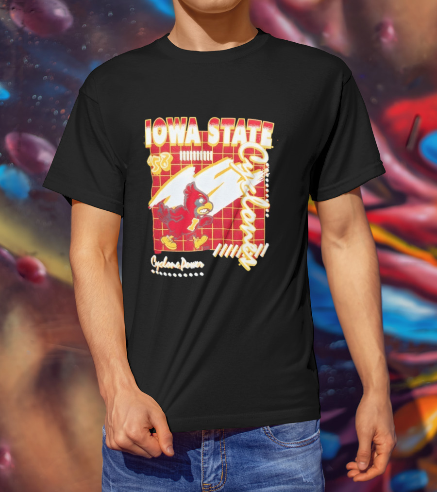 Iowa State Cyclones 58 Cyclone Power T-Shirt