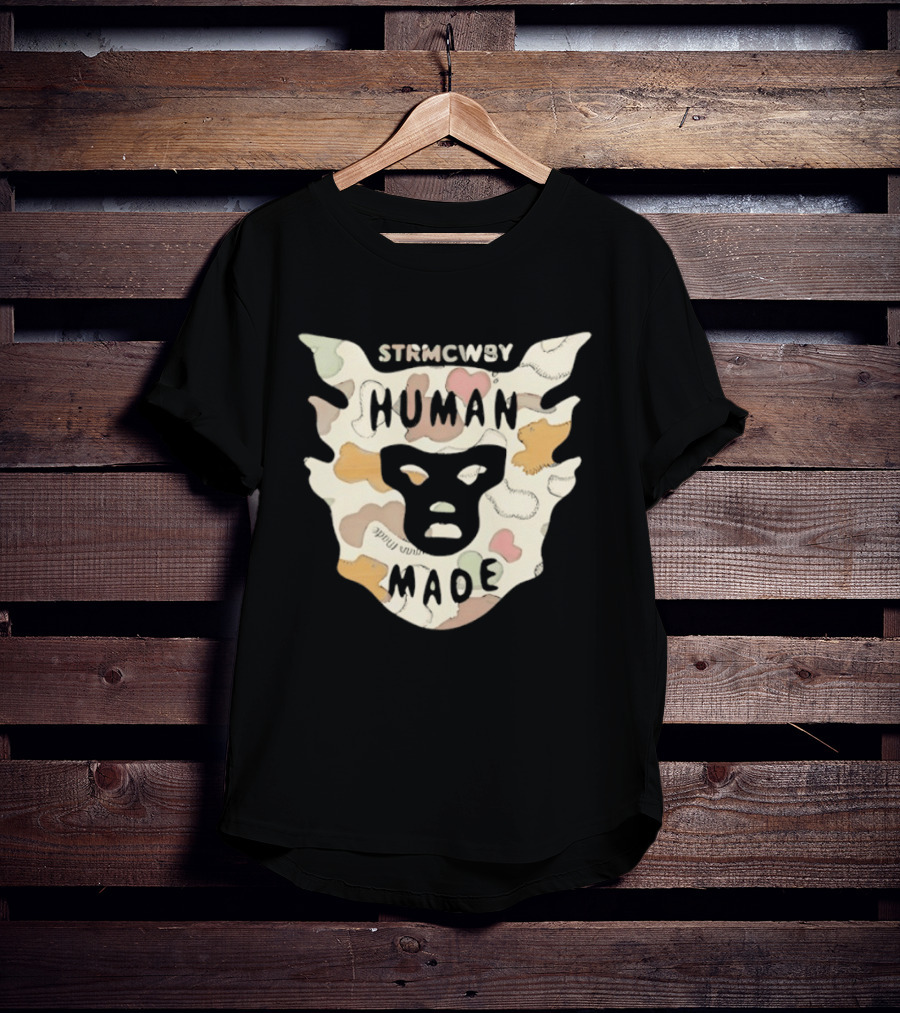 Strmcwby Human Made Camouflage Face T-Shirt