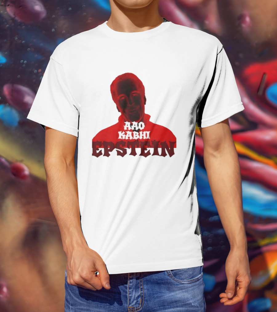 Aao Kabhi Epstein Edgy Meme T-Shirt