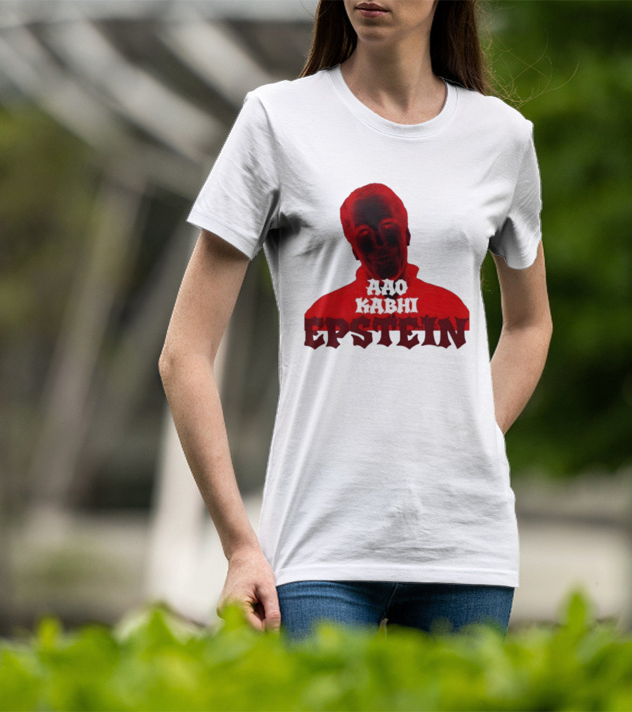 Aao Kabhi Epstein Edgy Meme T-Shirt