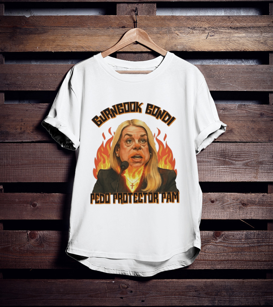 Burnbook Bondi Pedo Protector Pam Flame T-Shirt