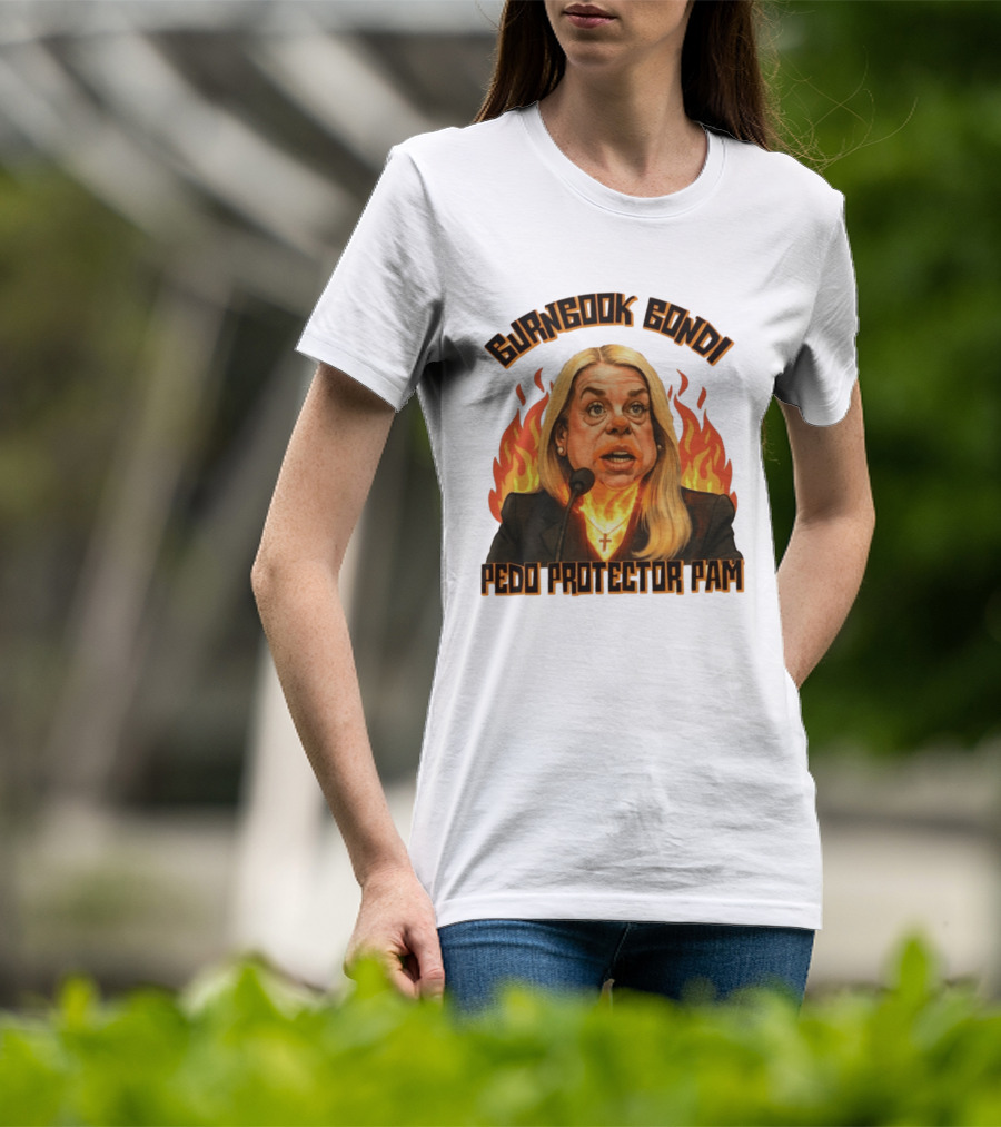 Burnbook Bondi Pedo Protector Pam Flame T-Shirt