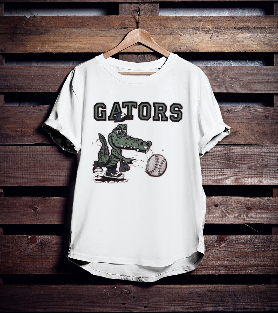 Florida Gators Basketball Mascot Image T-Shirt