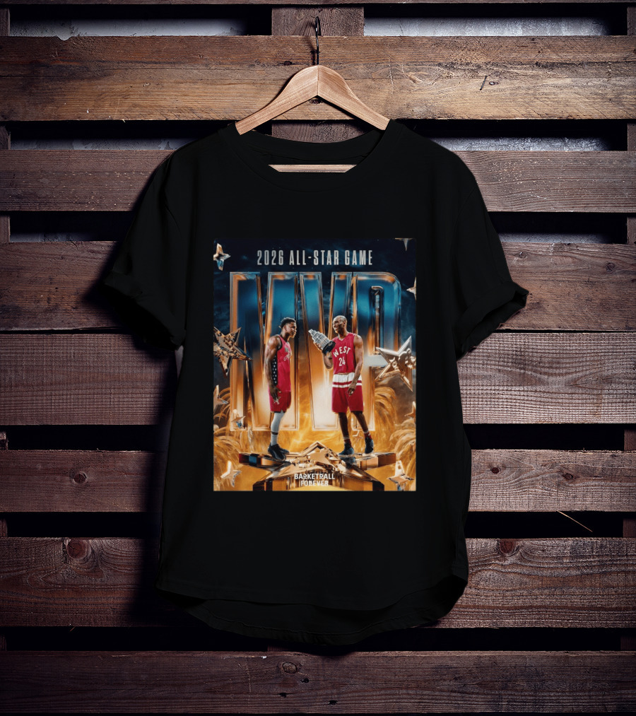 2026 All Star Game MVP Anthony Edwards Kobe Bryant Basketball Forever T-Shirt