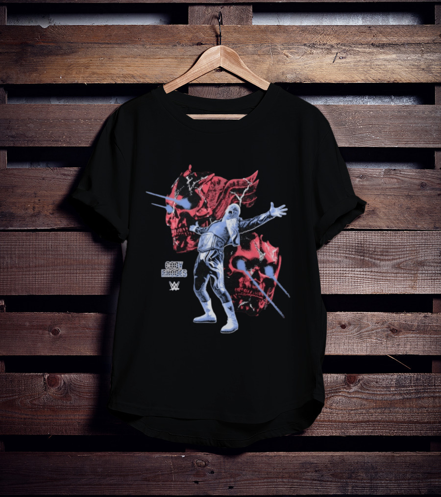 Cody Rhodes WWE Skull WrestleMania 42 T-Shirt