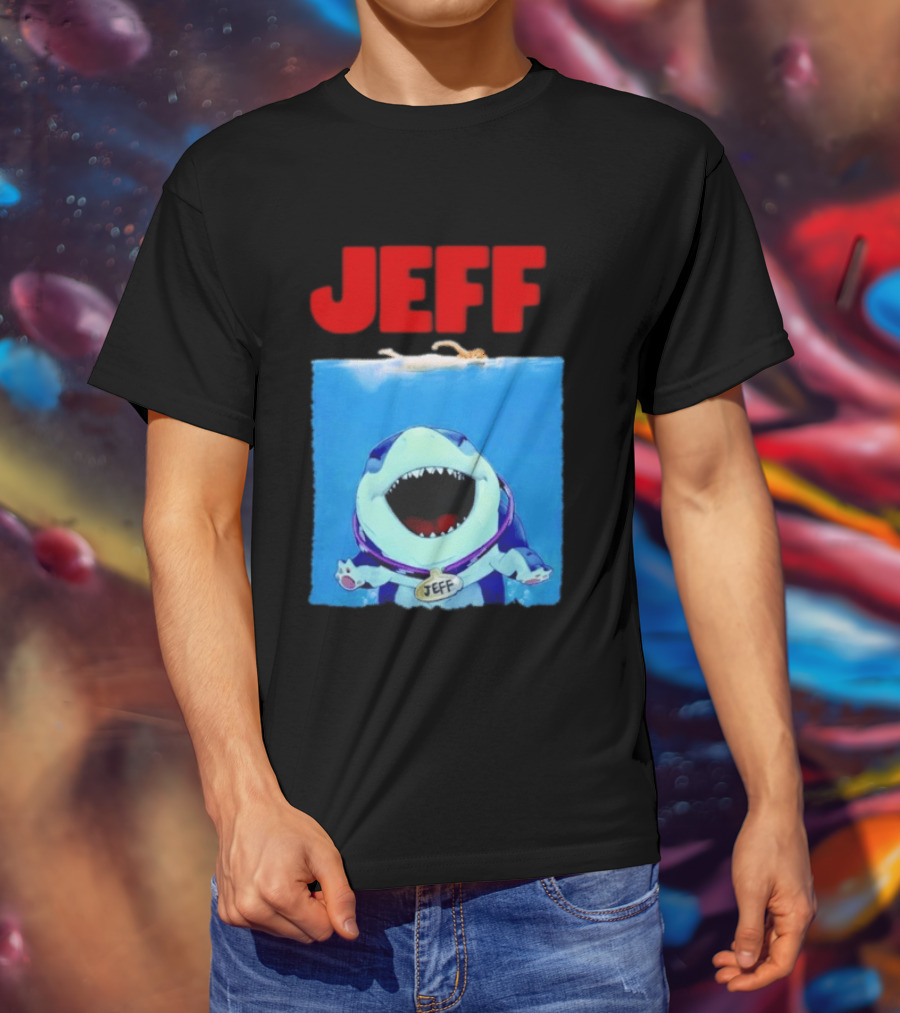 Jeff The Land Shark Jaws Movie T-Shirt