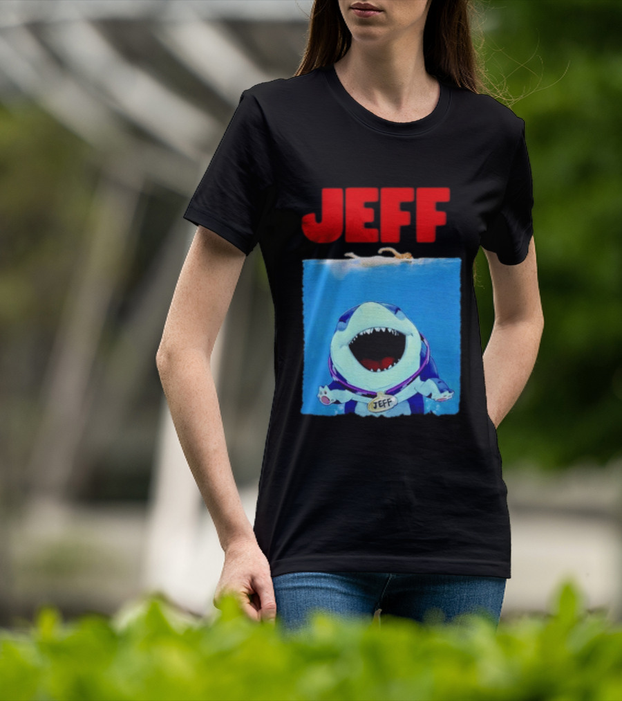 Jeff The Land Shark Jaws Movie T-Shirt