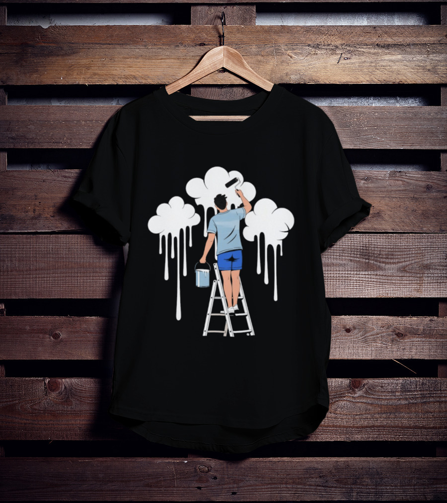 Painting The Clouds Dripping With Creativity T-Shirt