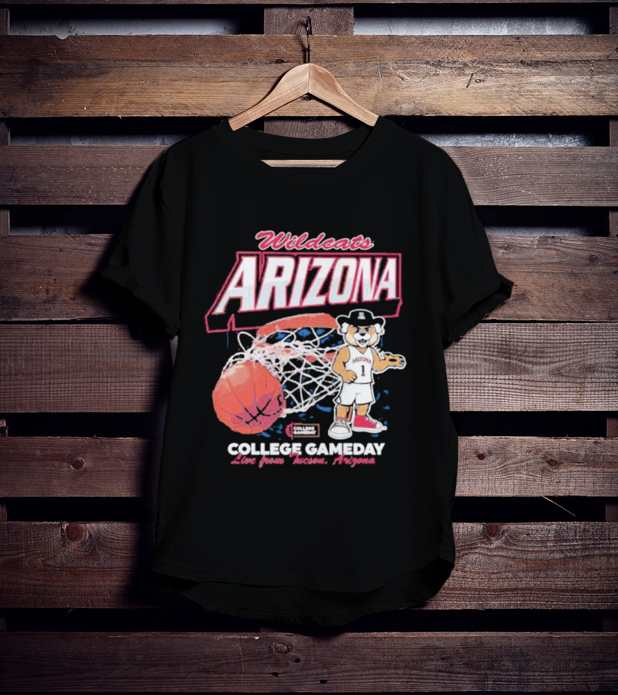Arizona Wildcats College Gameday Live From Tucson T-Shirt