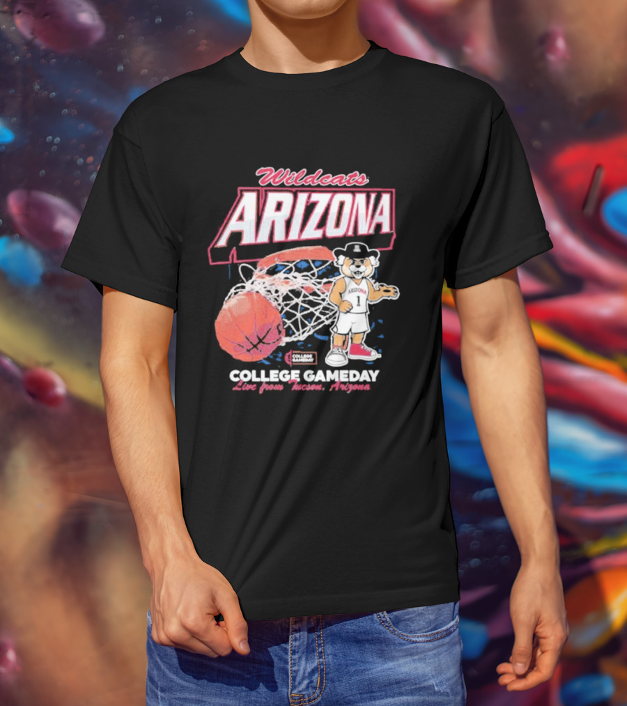 Arizona Wildcats College Gameday Live From Tucson T-Shirt