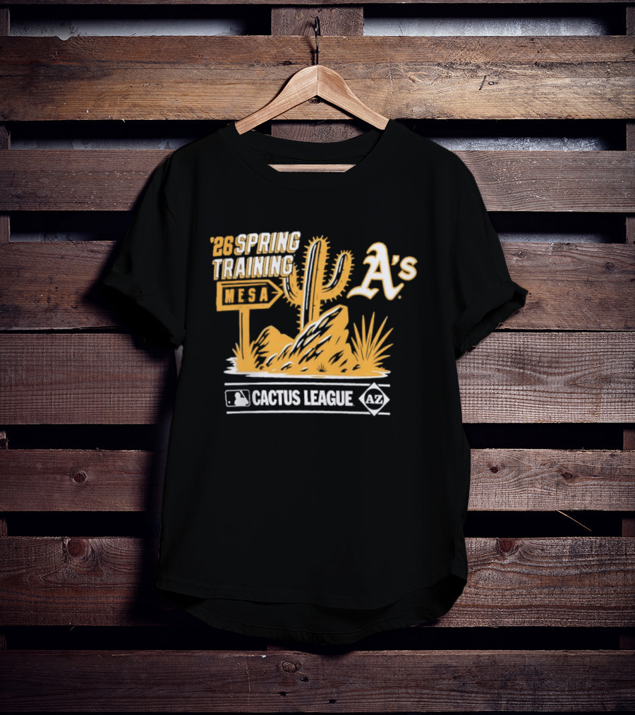 Oakland Athletics 2026 Spring Training Arizona Cactus League A's Baseball T-Shirt