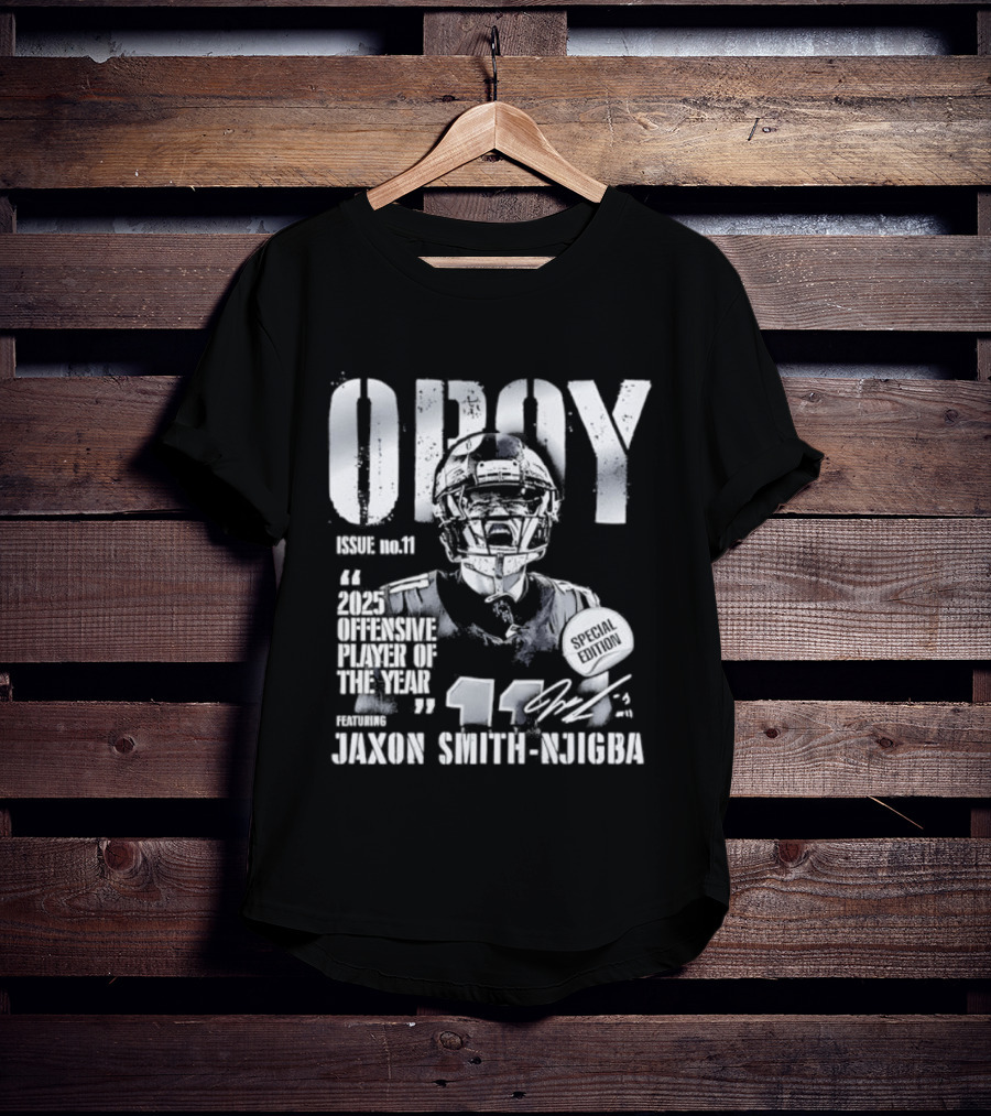 Seattle Seahawks 2025 Offensive Player Of The Year Jaxon Smith Njigba 11 T-Shirt