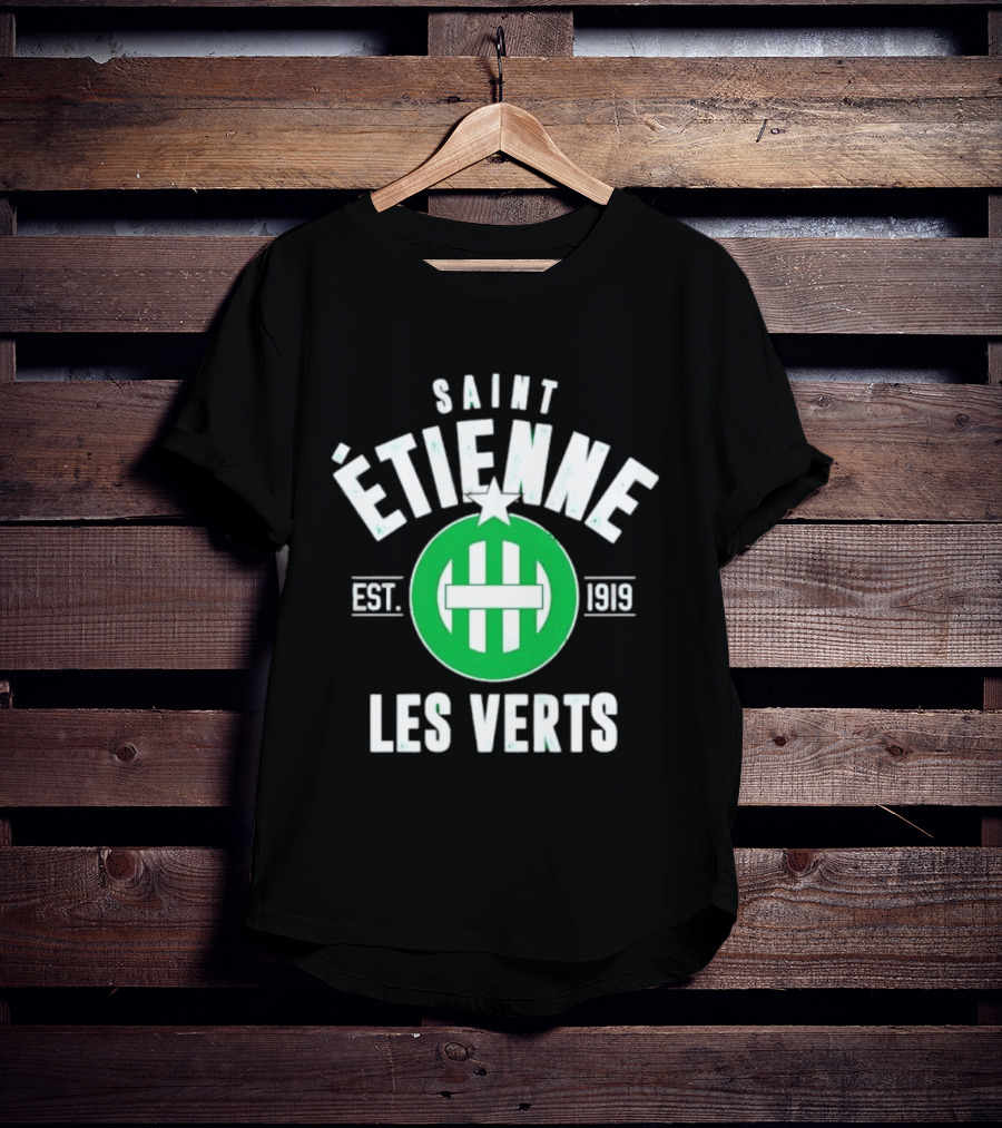 Saint Étienne Established 1919 Les Verts Soccer Heritage T-Shirt
