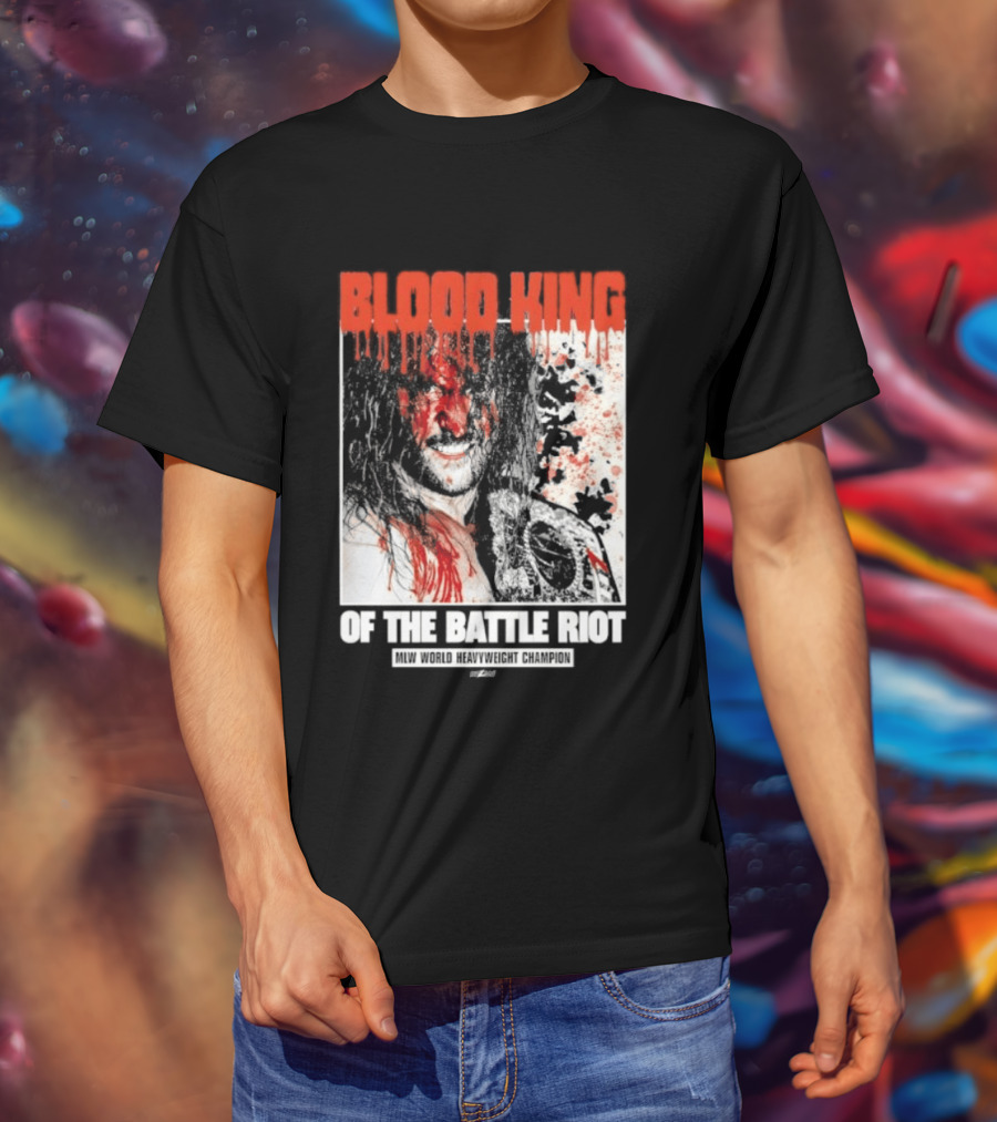 Blood King Of The Battle Riot Killer Kross T-Shirt