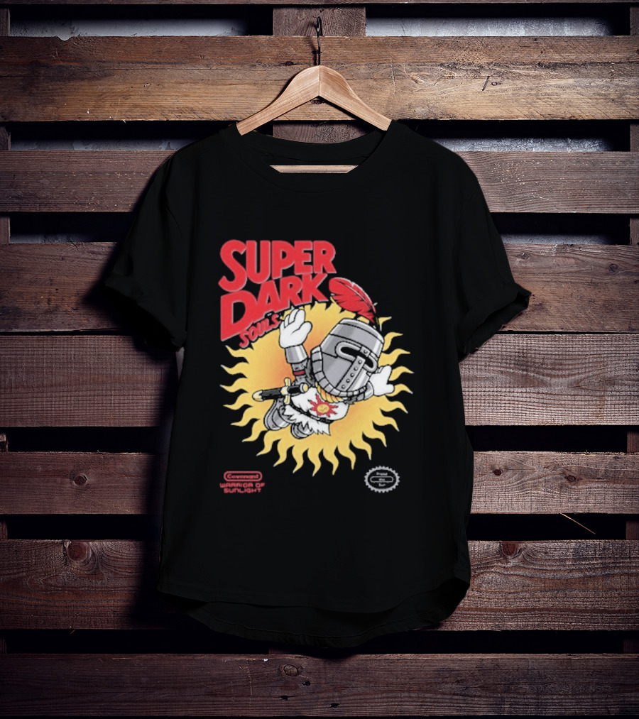Super Dark Souls Praise The Sun Solaire T-Shirt