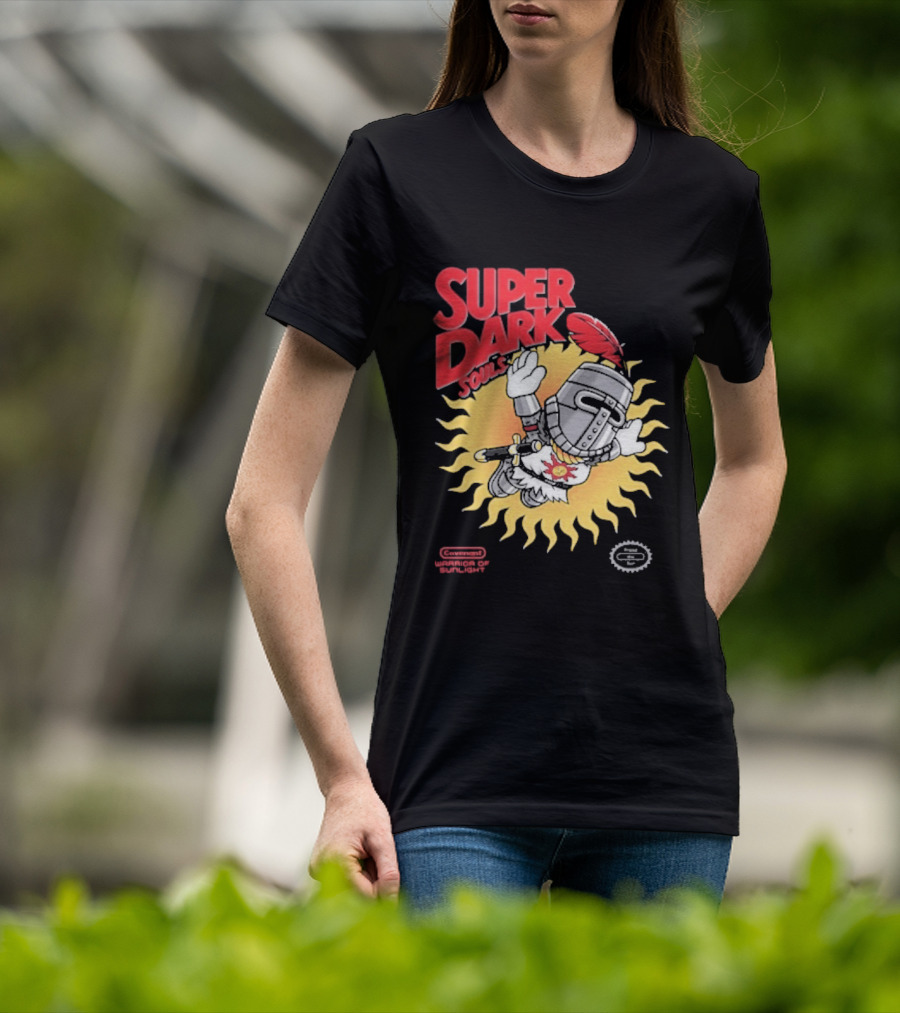 Super Dark Souls Praise The Sun Solaire T-Shirt
