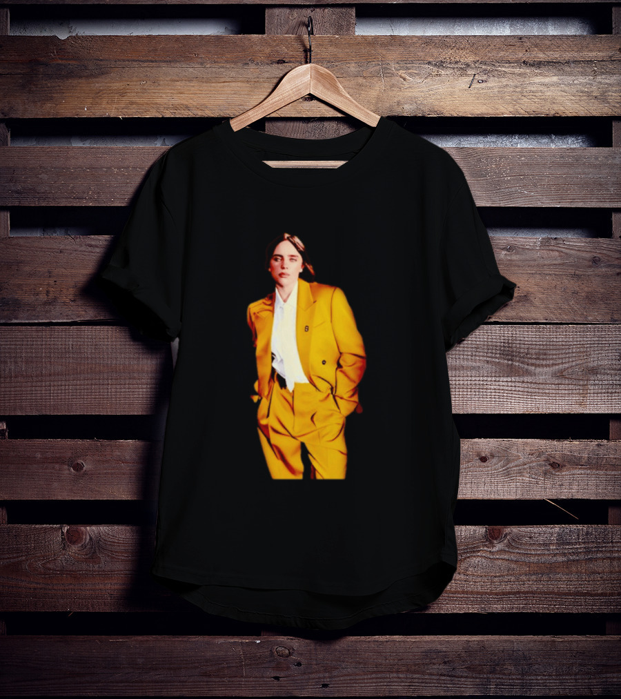 Billie Eilish Yellow Suit Fashion T-Shirt