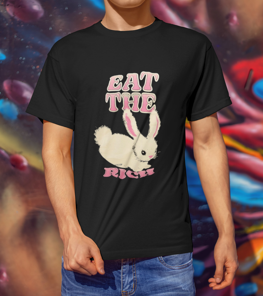 Eat The Rich Bunny T-Shirt