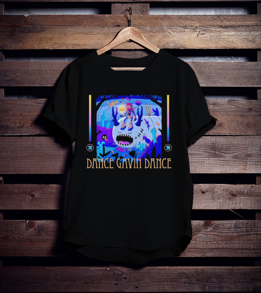 Dance Gavin Dance 2026 Tour Surreal Ocean Adventure T-Shirt
