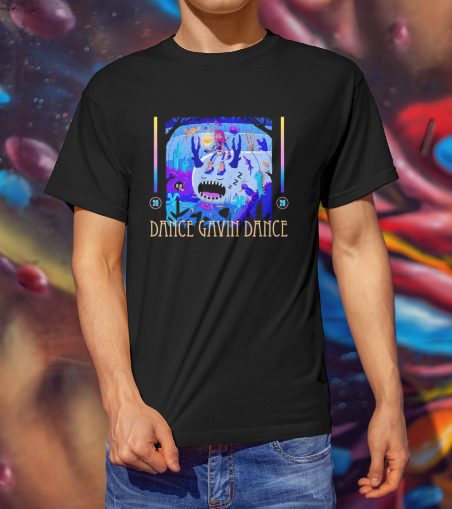 Dance Gavin Dance 2026 Tour Surreal Ocean Adventure T-Shirt