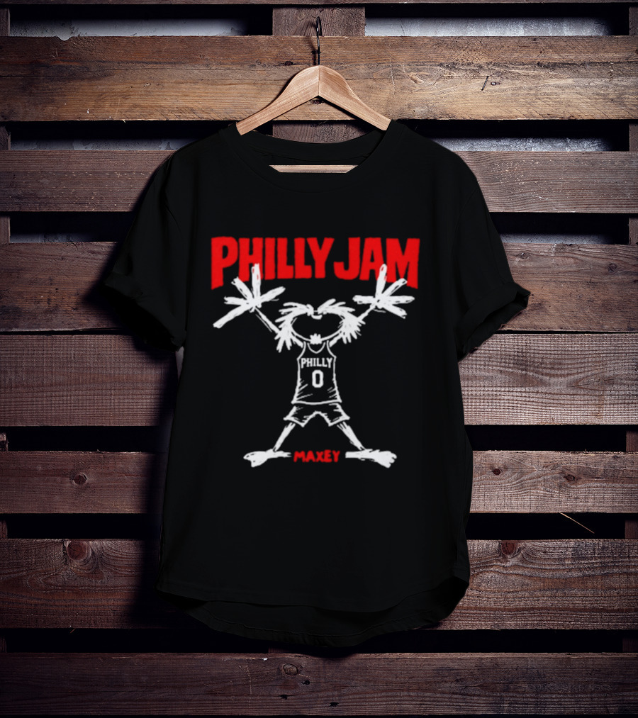Philly Jam Maxey Stickman Philadelphia Philly 0 T-Shirt