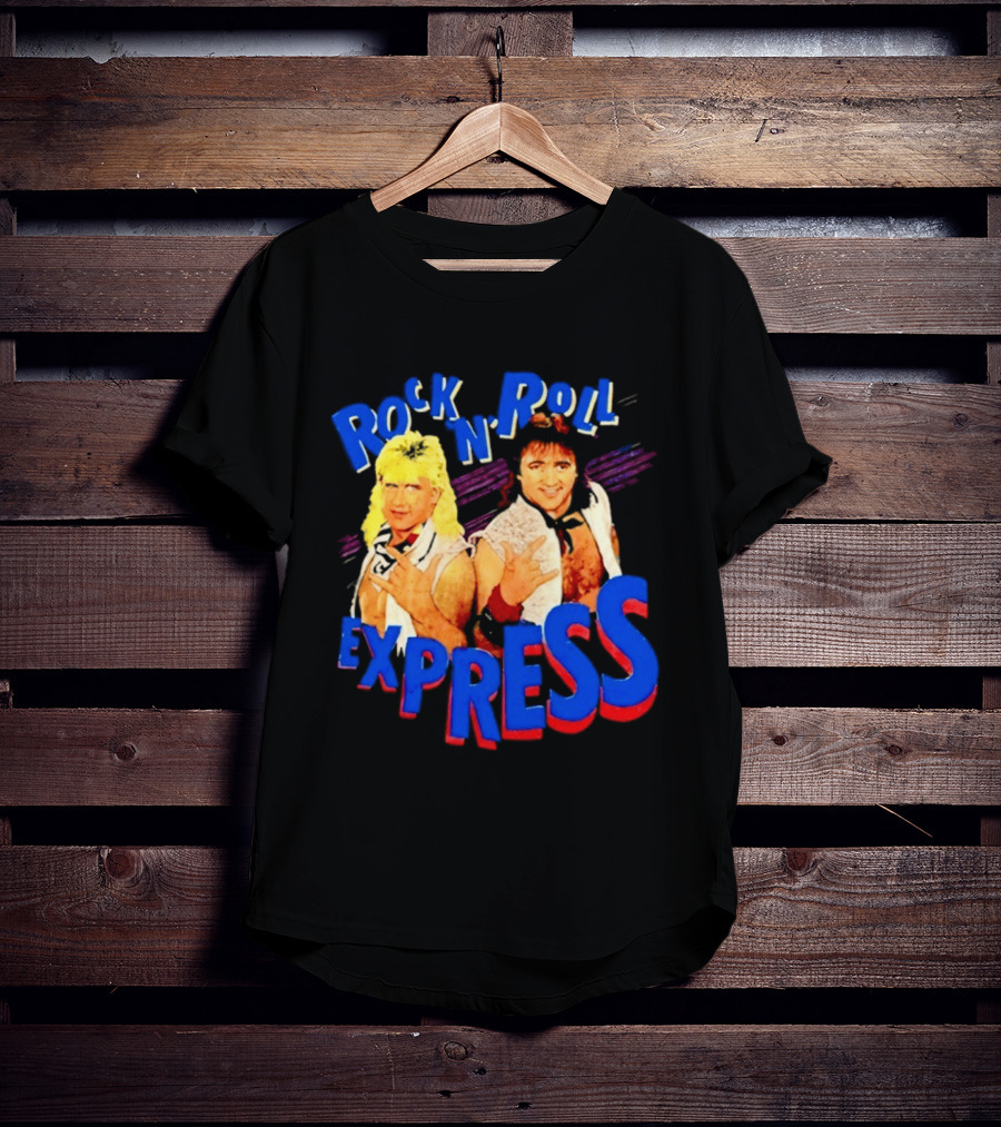Rock N Roll Express Wrestling Tag Team Legends T-Shirt