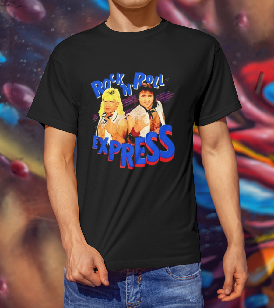 Rock N Roll Express Wrestling Tag Team Legends T-Shirt