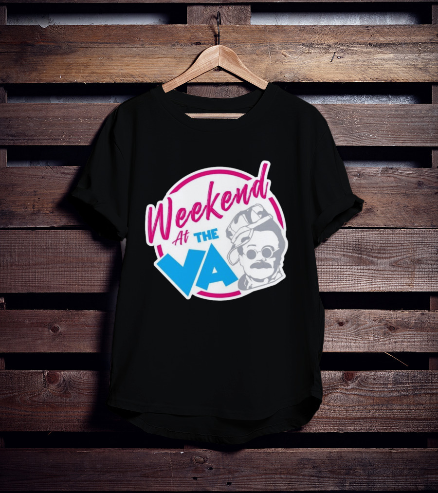 Weekend At The VA Iconic Silhouette Throwback T-Shirt