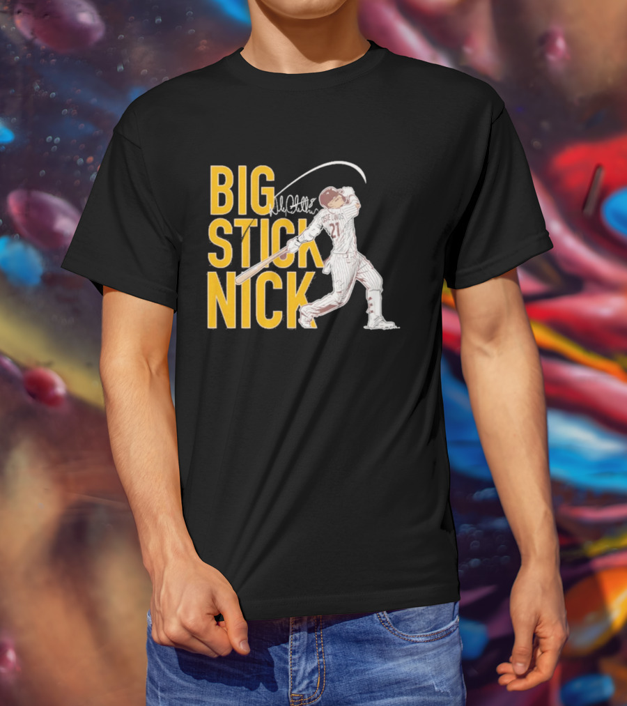 Big Stick Nick Castellanos Padres Baseball T-Shirt