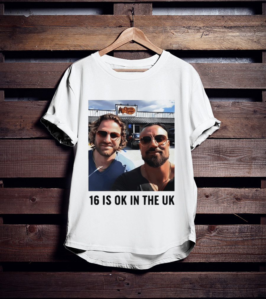 Adam Page Marty Scurll Cracker Barrel 16 Is OK In The UK T-Shirt