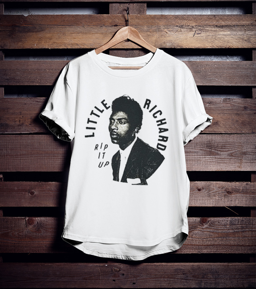 Little Richard Rip It Up Vintage Style Iconic Music T-Shirt