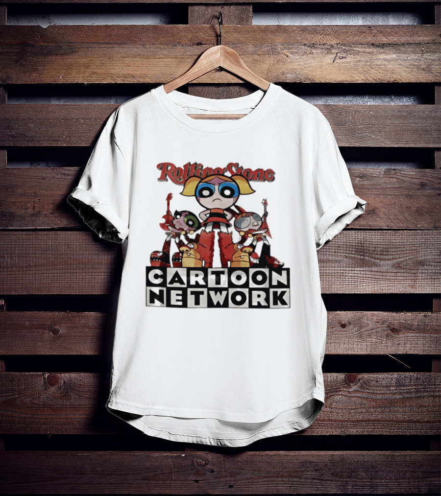 Rolling Stone Powerpuff Girls Cartoon Network T-Shirt