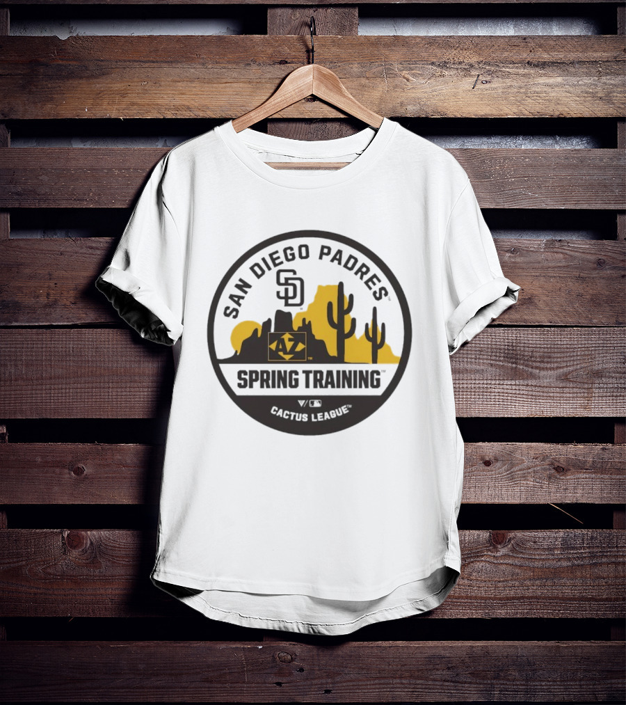San Diego Padres Spring Training Cactus League Luxe Knit Levelwear T-Shirt