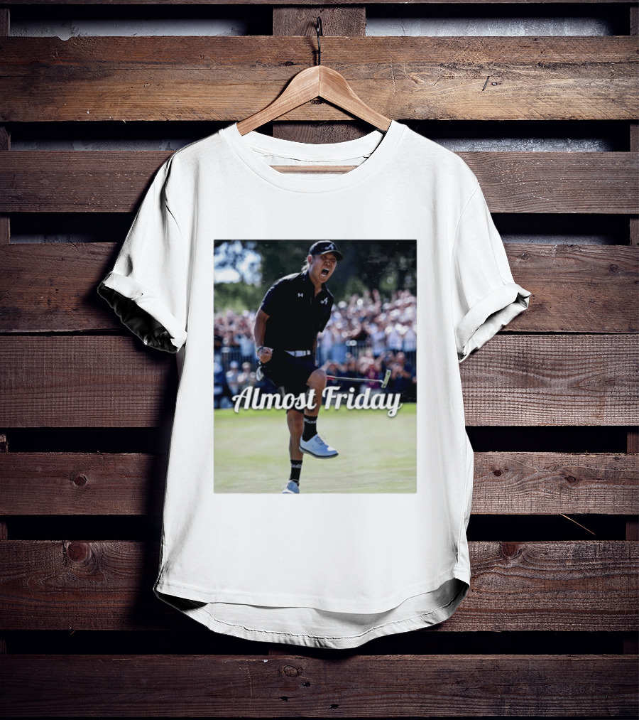 Anthony Kim Almost Friday Golf Comeback Celebration Moment T-Shirt