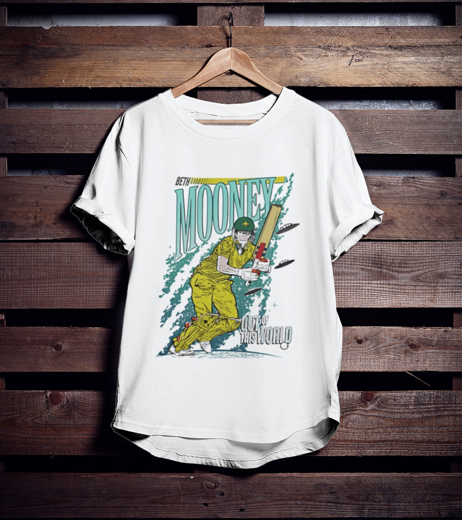 Beth Mooney Out Of This World Cricket T-Shirt