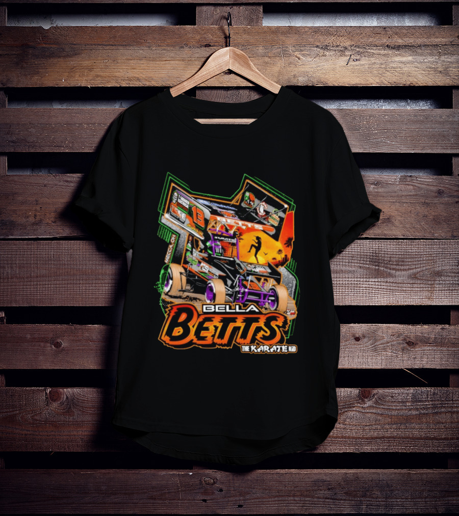 Bella Betts Karate Kid Racing 2026 Season Launch 13 McCreery Competition T-Shirt