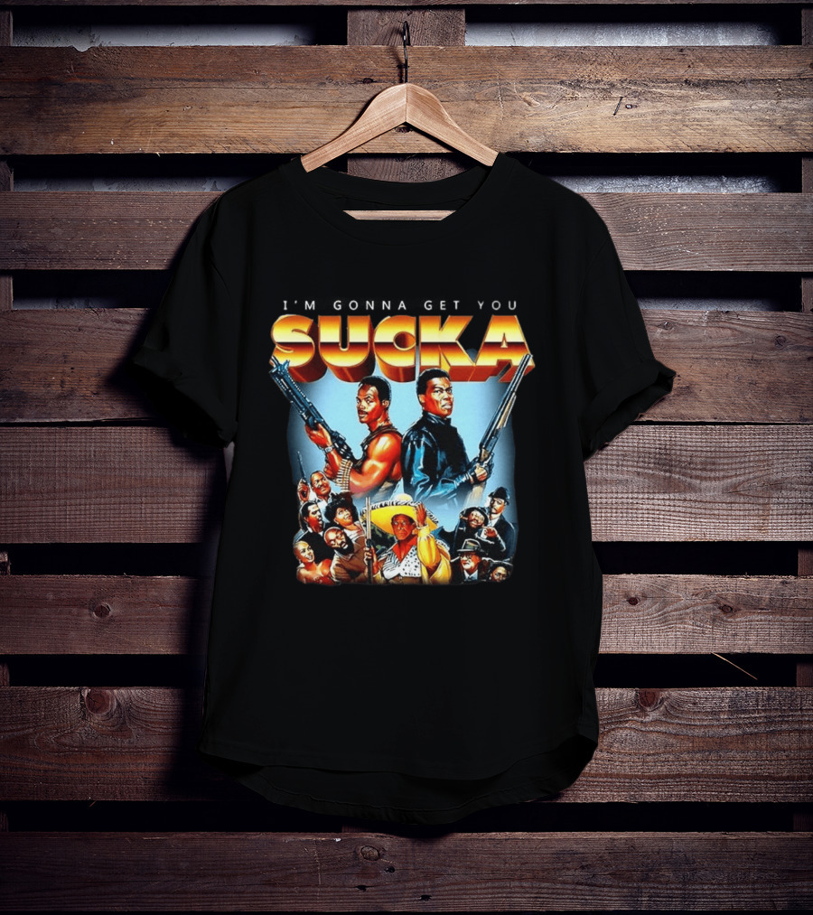 I'm Gonna Git You Sucka 1988 Movie Satirical Comedy T-Shirt