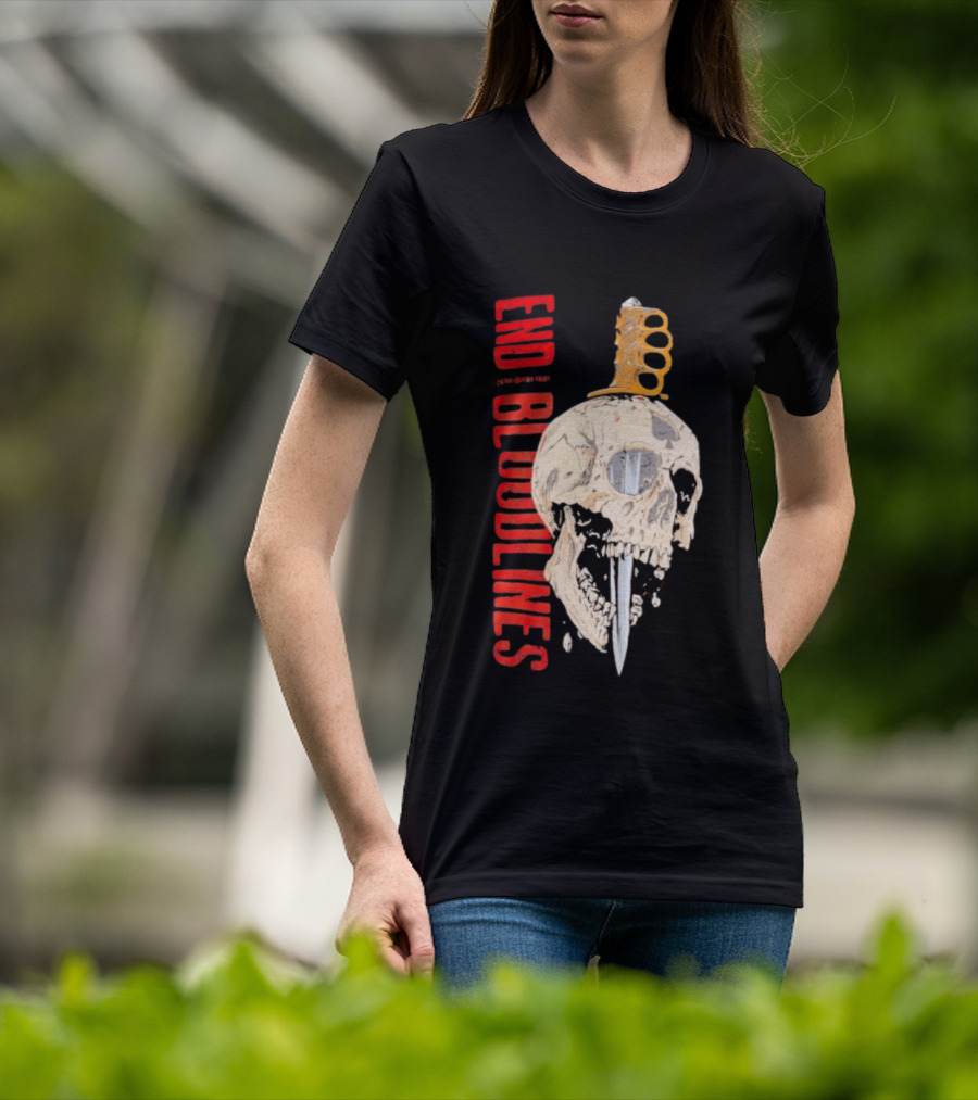 End Bloodlines Skull Dagger T-Shirt
