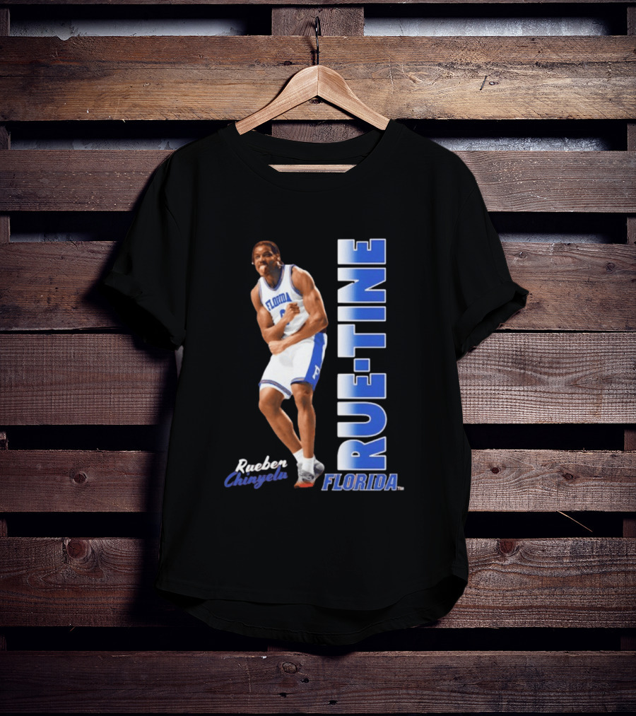 Rueben Chinyelu Florida Gators Rue Tine Basketball T-Shirt