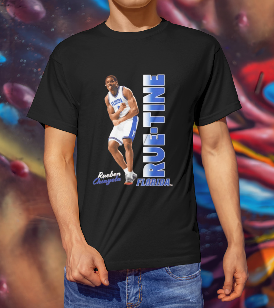 Rueben Chinyelu Florida Gators Rue Tine Basketball T-Shirt