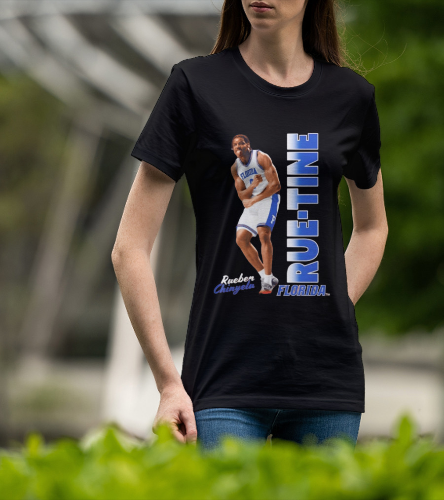 Rueben Chinyelu Florida Gators Rue Tine Basketball T-Shirt
