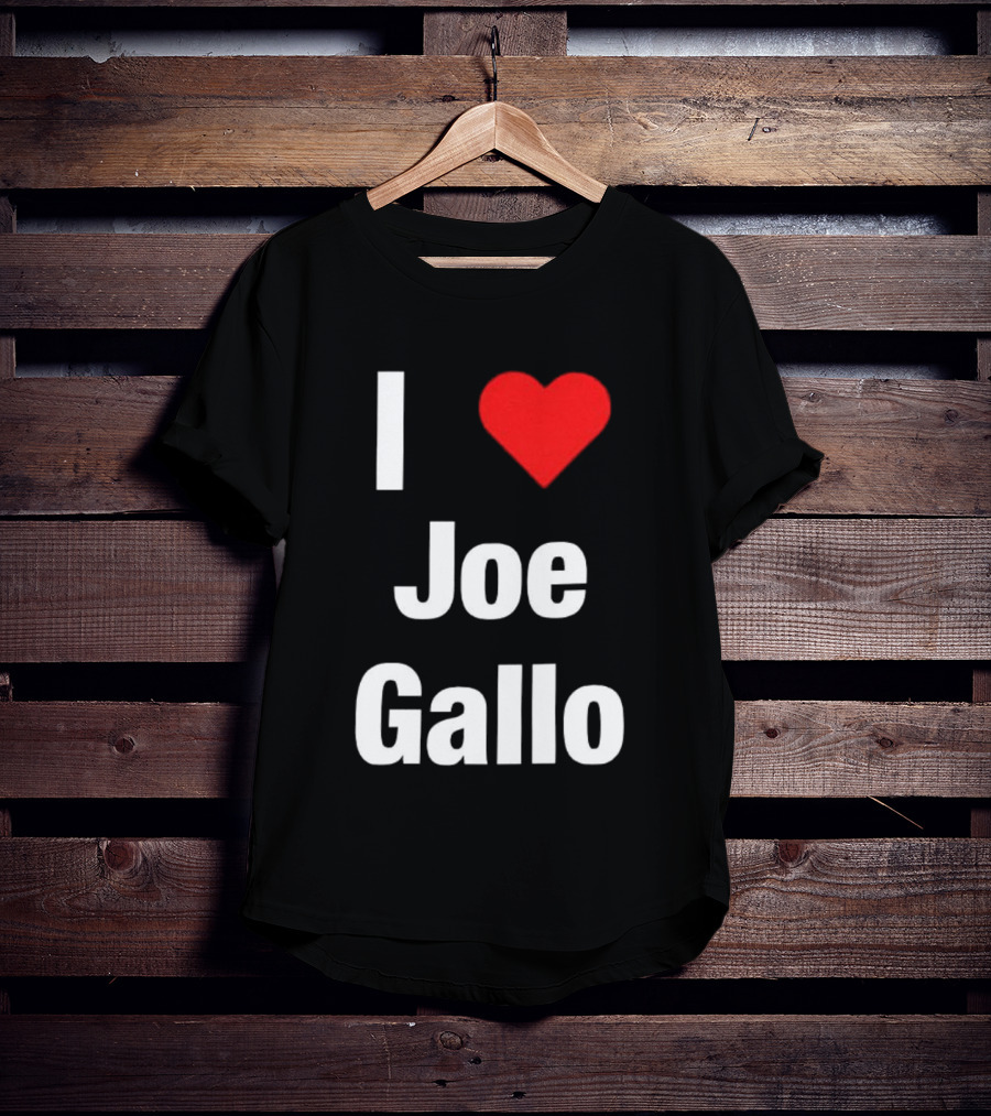 I Love Joe Gallo Merrimack Warriors Basketball T-Shirt