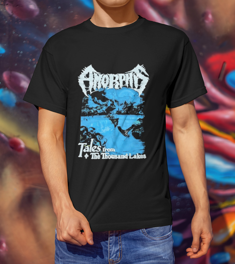 Amorphis Tales From The Thousand Lakes Scenic Landscape T-Shirt
