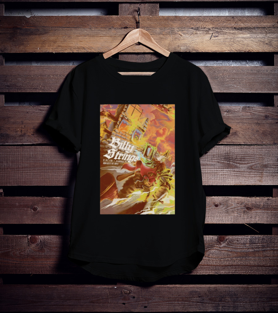 Billy Strings Bridgestone Arena Nashville TN February 20 2026 Castle Fire Fantasy T-Shirt
