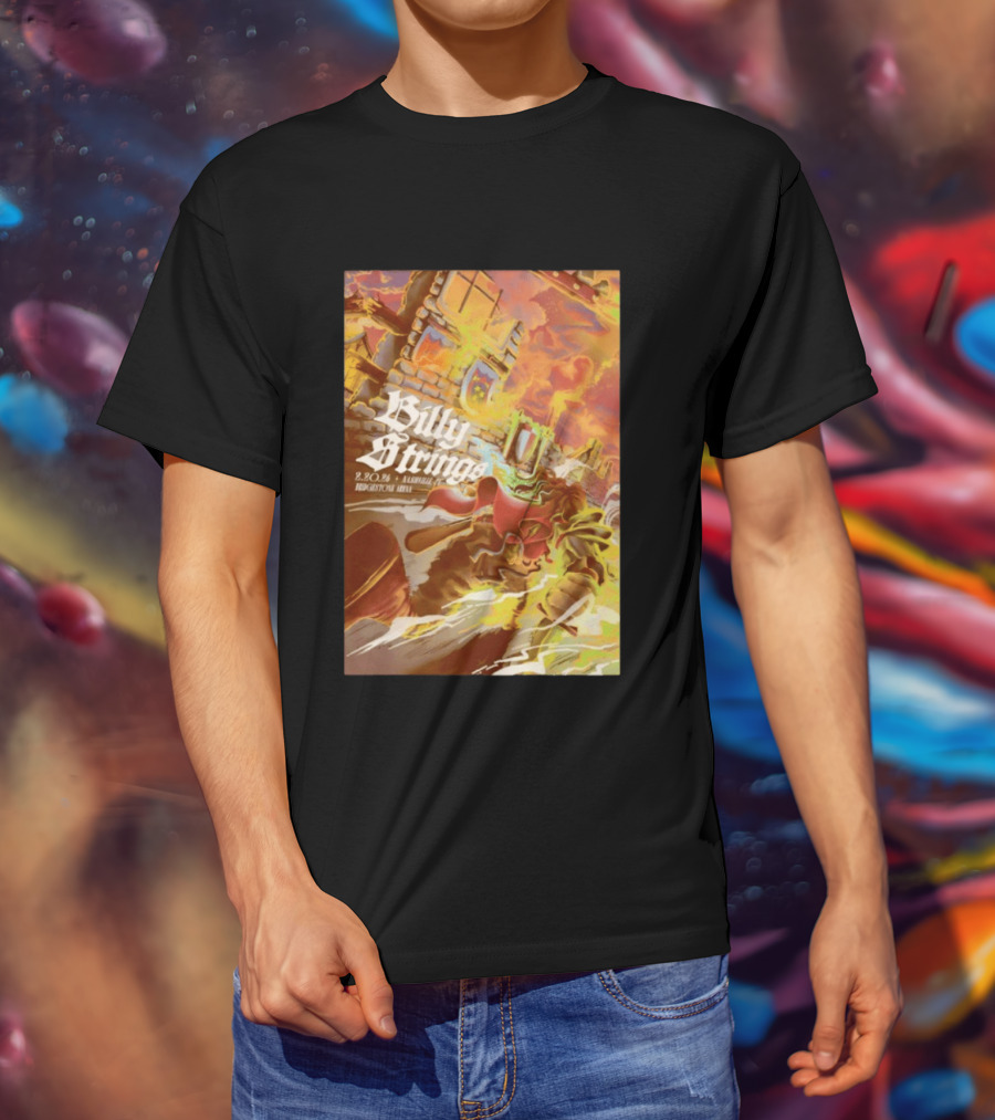 Billy Strings Bridgestone Arena Nashville TN February 20 2026 Castle Fire Fantasy T-Shirt