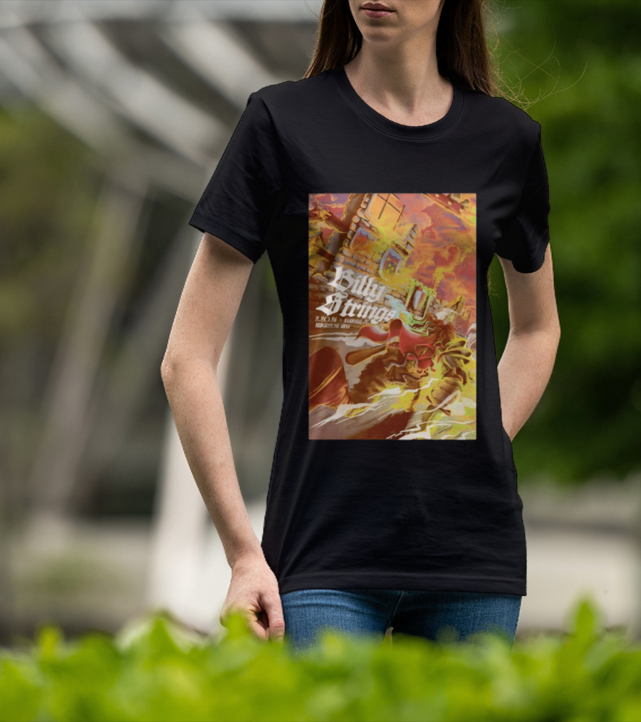 Billy Strings Bridgestone Arena Nashville TN February 20 2026 Castle Fire Fantasy T-Shirt