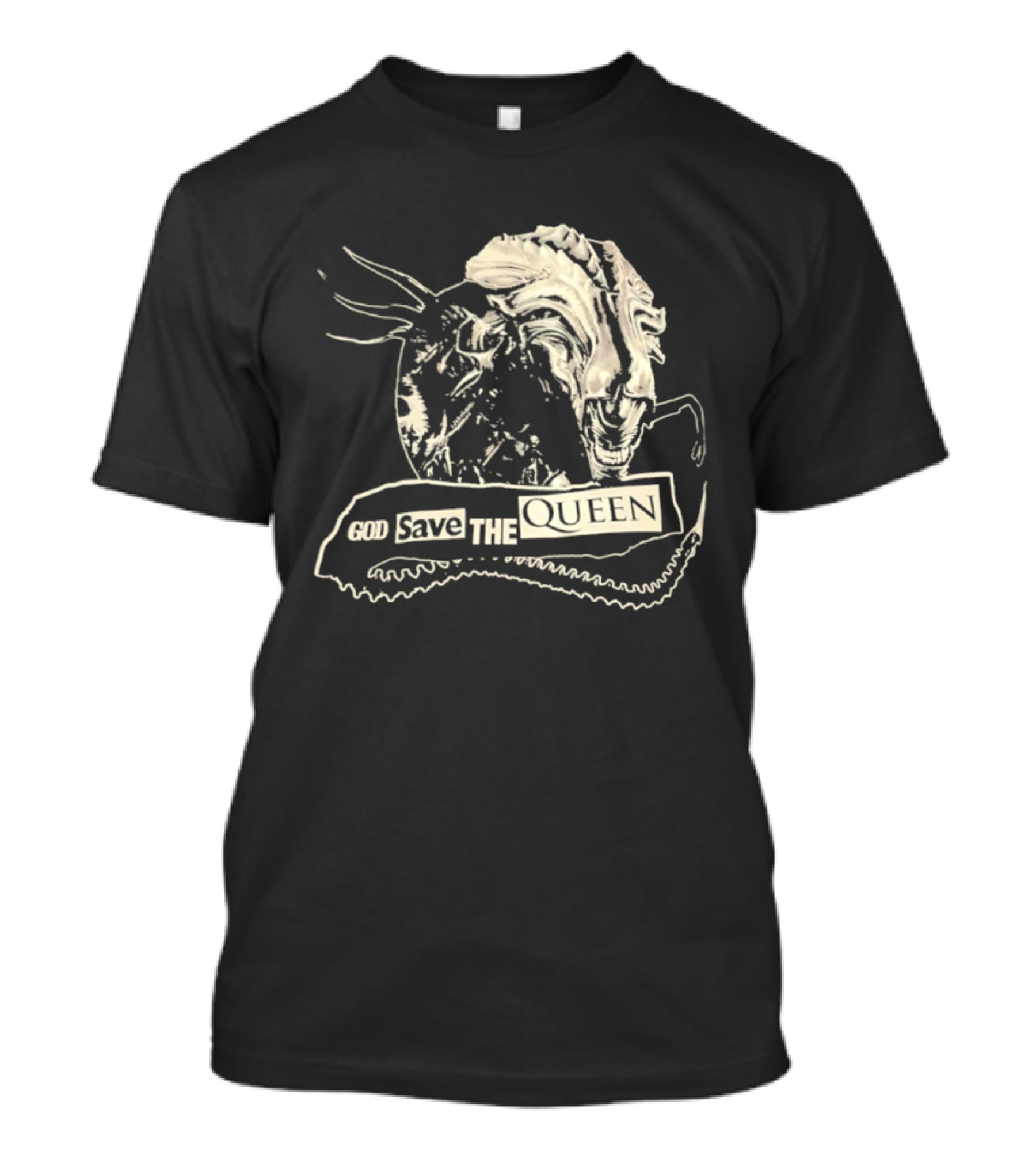 God Save The Alien Queen T-Shirt