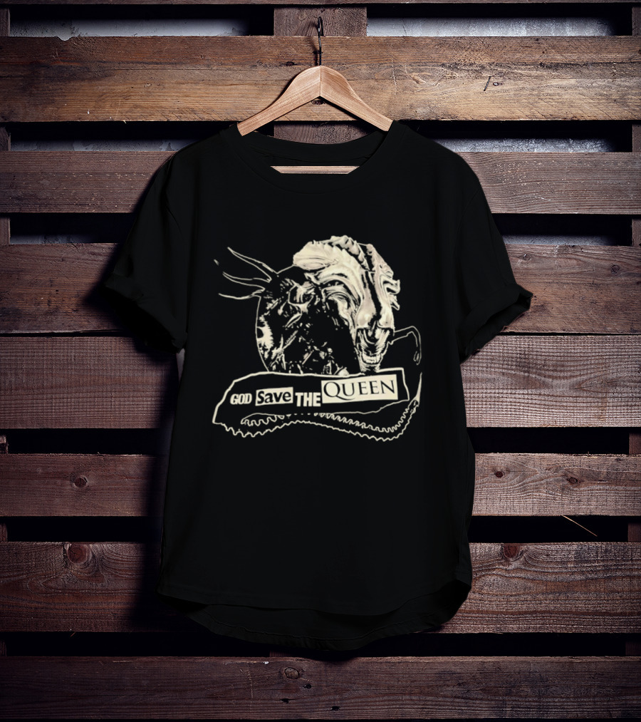 God Save The Alien Queen T-Shirt