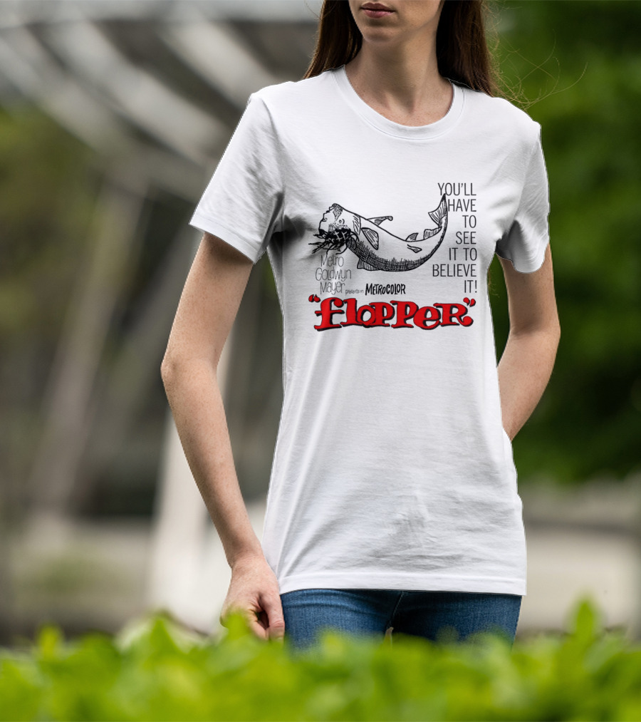 Flopper Metro Goldwyn Mayer Presents You'll Have To See It To Believe It In Metro Color T-Shirt