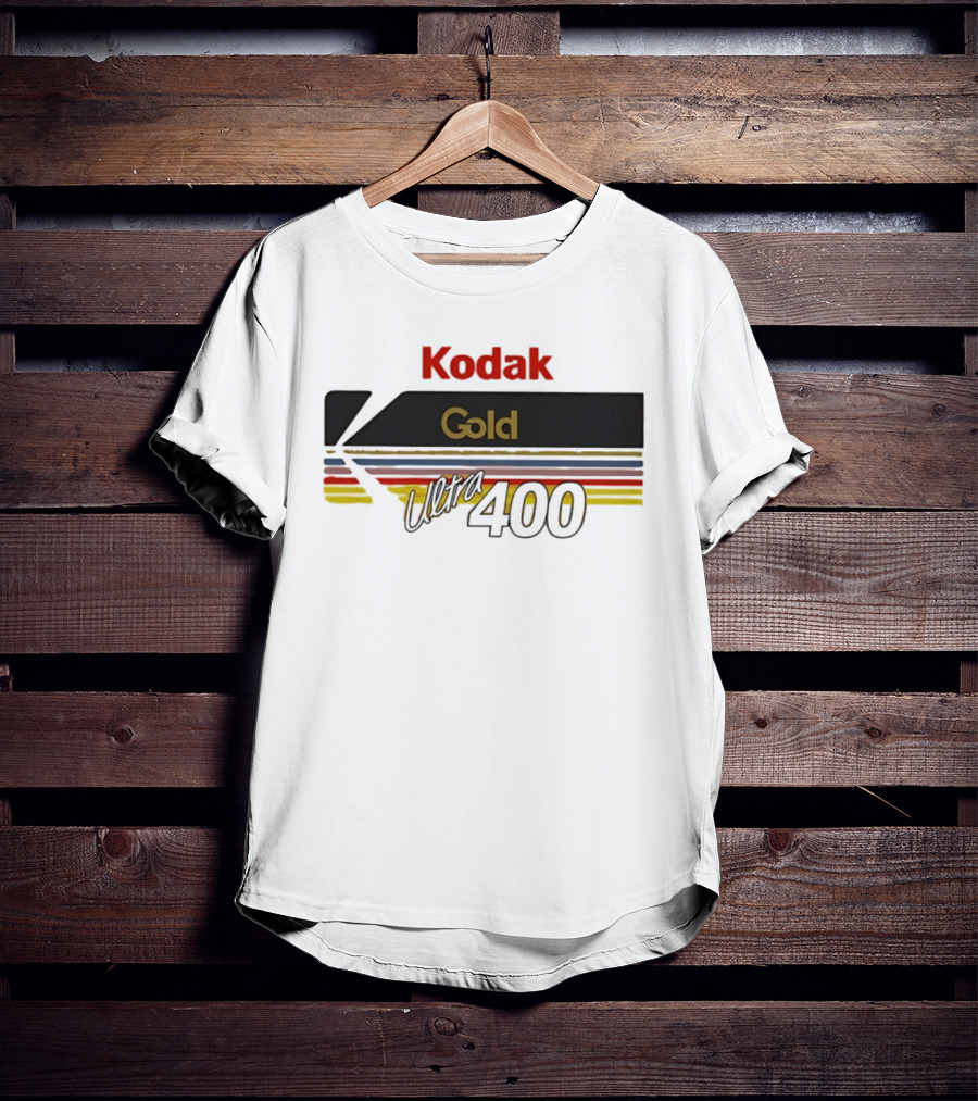 Kodak Gold Ultra 400 Vintage Camera Film T-Shirt